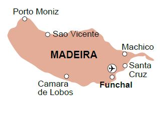 Funchal map
