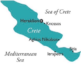 Crete map