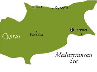 North Cyprus map