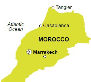 Marrakech map