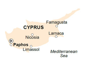Paphos map