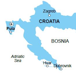 Pula map
